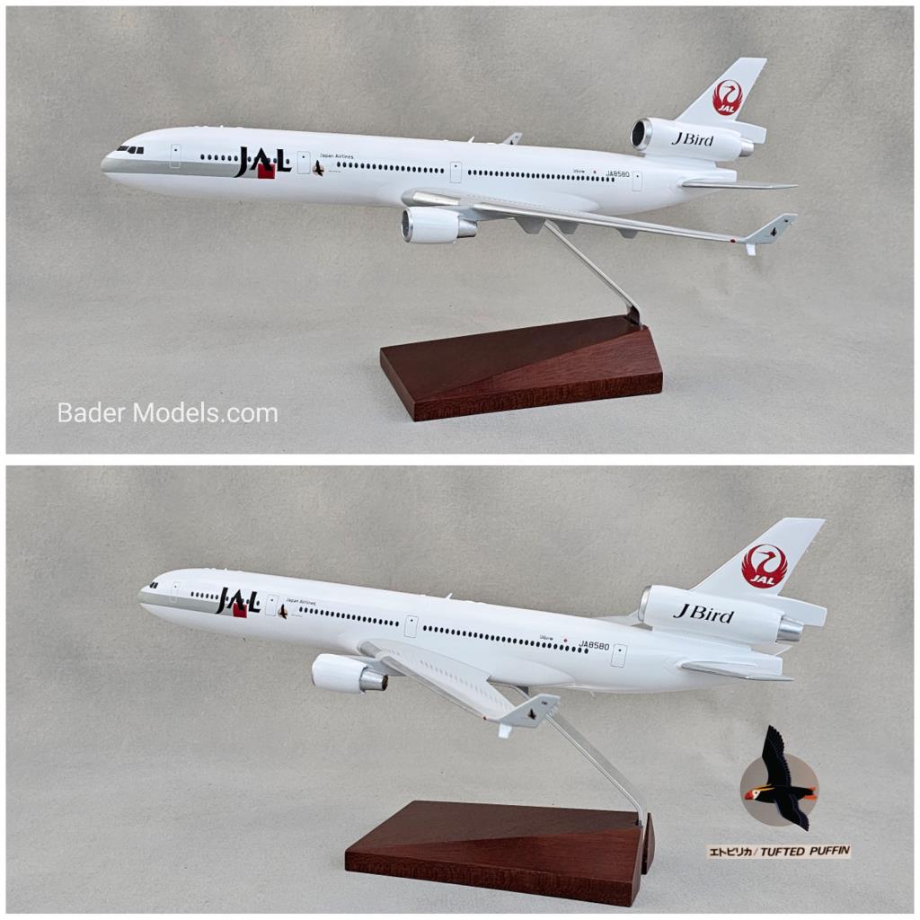 JAL - MD-11 (JBird - Tufted Puffin) - (1:100)